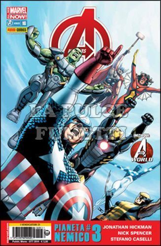 I VENDICATORI #    31 - AVENGERS 16 - ALL-NEW MARVEL NOW!